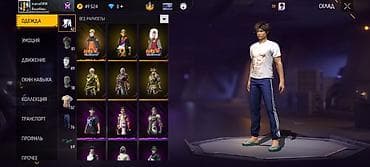 темно синего цвет с: Игровой аккаунт Free Fire с аниме-коллаборацией Состав и особенности — 5