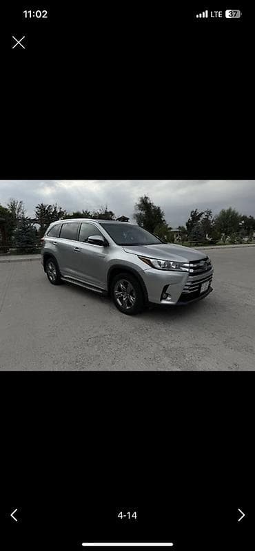 Транспорт: Toyota Highlander: 2018 г., 3.5 л, Автомат, Гибрид, Кроссовер — 1