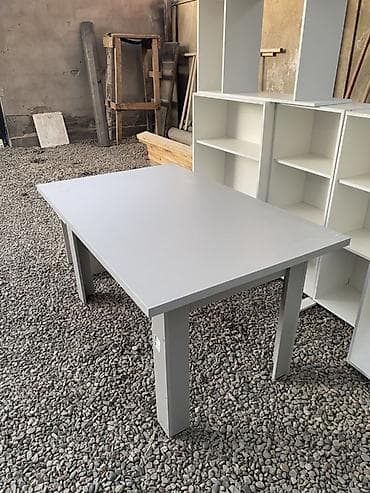 stol: Кухонный стол, Новый, Прямоугольный, Нераскладной — 2