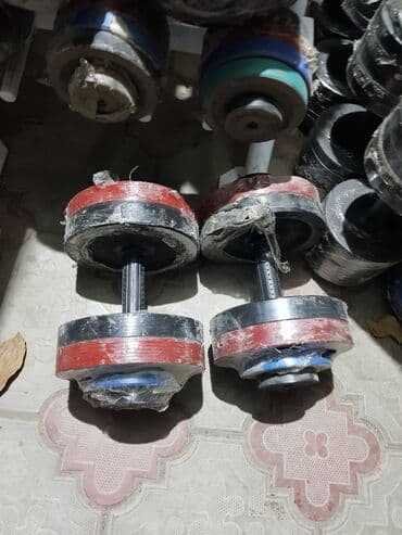 набор гантель в чемодане flexter: FAMILY SPORT Гантели металлические Узбекистан Цена за 1кг по 170с — 2