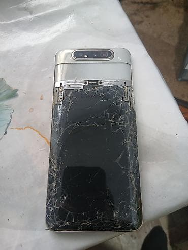 самсунг галакси а 80: Samsung Galaxy A80, Б/у, 128 ГБ, цвет - Розовый, 2 SIM — 4