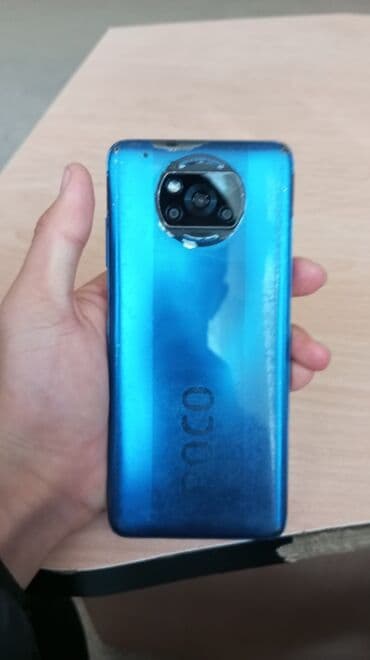 самсунг z flip 3: Poco X3 NFC, цвет - Синий — 2