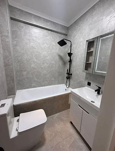 Квартиры: 1 комната, 41 м², Элитка, Кок-Жар ж/м Элитка, 5 этаж, Евроремонт — 2