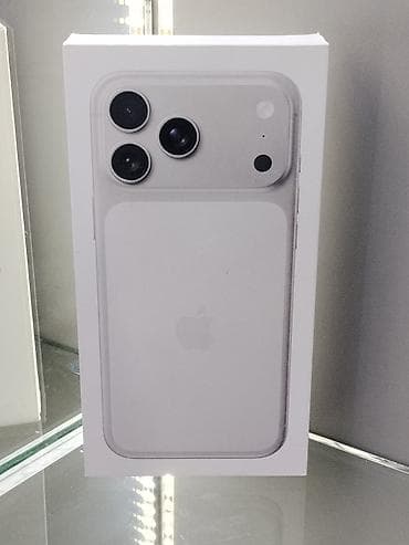 IPhone 17 Pro Max, Новый, 512 ГБ, Серебристый, Кабель, В рассрочку