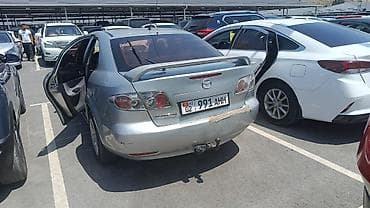 москвич шинен: Mazda 6: 2003 г., 2 л, Кол менен иштөөчү, Бензин, Седан — 3