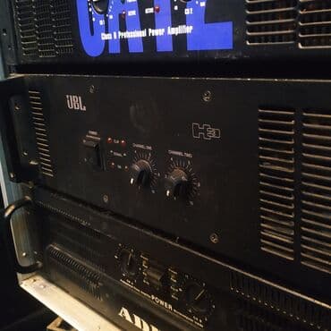 профессиональный усилитель мощности: Усилитель JBL H3 Технические характеристики: Блок питания — 1