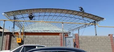 навес сварщик: Навестер Аркалар Короого навес жасайбыз Заказ бергиле, Смета, 3D — 9