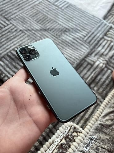 13 про макс 512: IPhone 11 Pro, Б/у, 64 ГБ, Matte Midnight Green, 74 % — 1