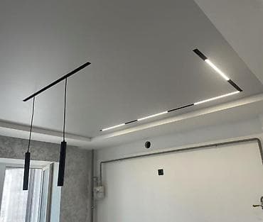 ремонт светодиодов: Натяжной потолок Матовое Монтаж — 1