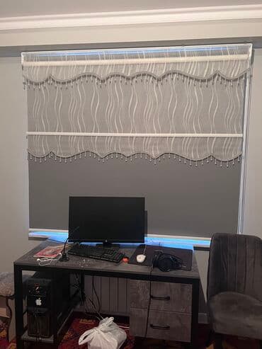 Текстиль: Жалюзи Бишкек Ролшторы Дуэт Изготавливаем и устанавливаем любые — 2