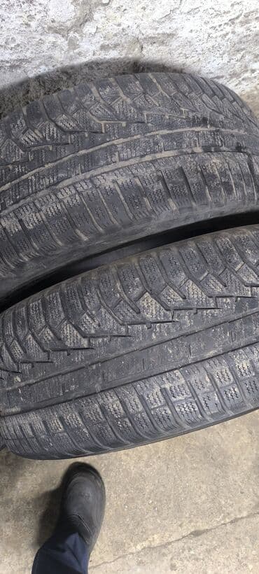 шины на 17 зимние: Шины 255 / 60 / R 17, Зима, Б/у, Комплект, Внедорожные (АТ/МТ), Корея, Hankook — 4