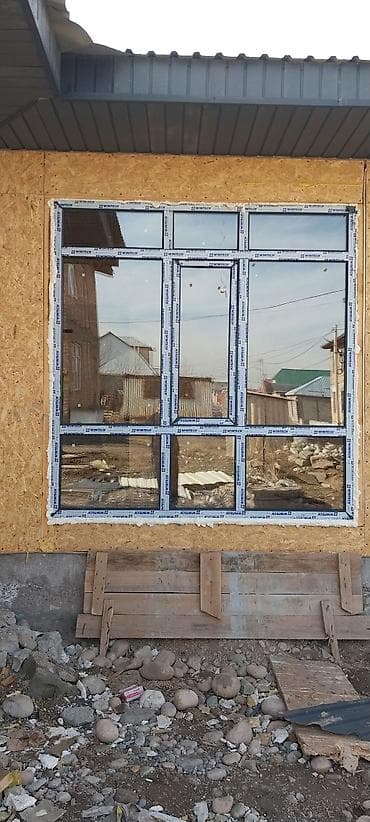 Двери и комплектующие: Пластиковое окно на заказ, Тип окна: Балконные, Платная установка, Без рассрочки — 8
