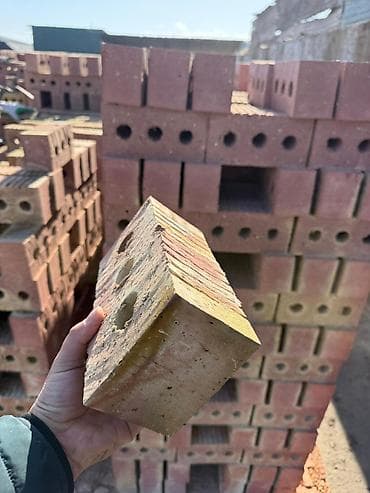 double a: Жженый кирпич, Полублок, 250×120×90 — 3