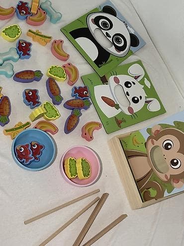 забыл: Деревянный игровой набор «Кухонный миксер» Стильная и экологичная — 5