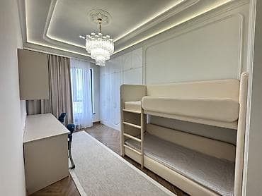flat osh: 4 комнаты, 134 м², Ала-Арча ТРЦ Элитка, 13 этаж, Дизайнерский ремонт — 10