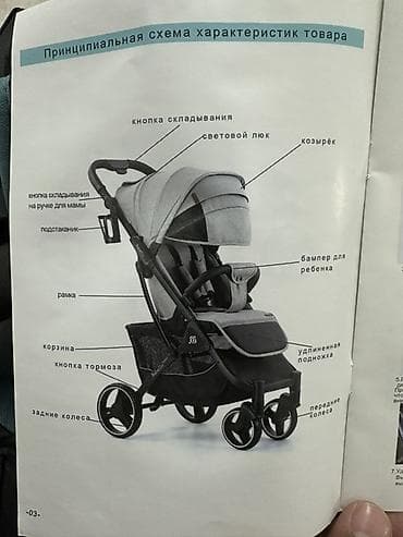 anex eli: Коляска, Babalo, цвет - Голубой, Новый, Самовывоз, Платная доставка — 7