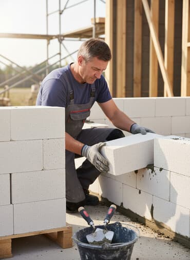 оборудование для пескоблока: Газоблок, Неавтоклавный, 600x200x300, D600 — 1