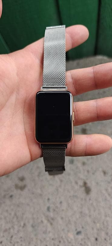 smart wach: Huawei Watch Fit 2 Active Gold стильные умные часы с ярким — 2