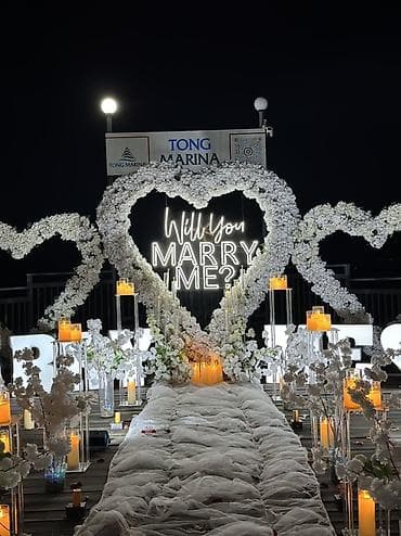 Үй жана бакча: Оформление предложения руки и сердца “Will you marry me?” - — 3