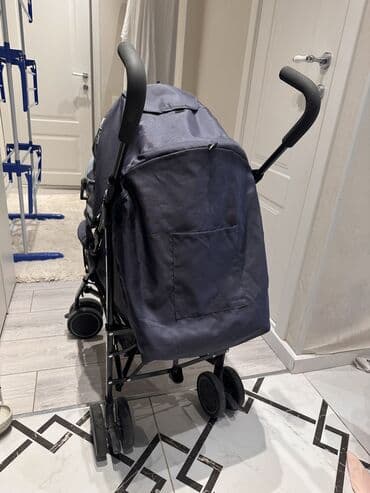 детская коляска cybex: Коляска, цвет - Фиолетовый, Б/у — 3