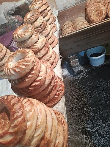 Продукты питания: Самаркандские лепёшки (нон) из тандыра. - Ремесленная выпечка — 1
