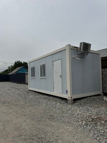 дом кантенер: Продаются модульные дома 3x6 м (18 м²) 🏠 Готовое решение для офиса — 1