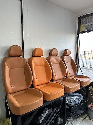 столы и стулья кафе: Стул для кафе, ресторанов, Б/у, Другой материал, цвет - Оранжевый — 5