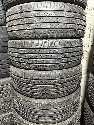 19: Шины 235 / 55 / R 19, Лето, Б/у, Комплект, Легковые, Германия, Continental — 1