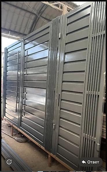 Стальные, Автоматические, Для частного дома, С калиткой, Оптом, Новый, Бесплатная установка — 9