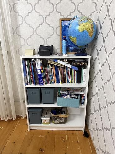 Книжная полка, ЛДСП, Напольная