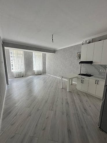 абая ахунбаева: 2 бөлмө, 53 м², Элитка, 4 кабат, Евроремонт — 1