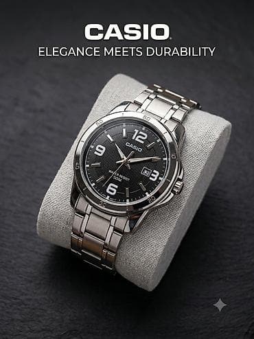 daniel klein: Классические часы часы, Casio, Япония, Оригинал, Водонепроницаемые, Мужские, Б/у — 1