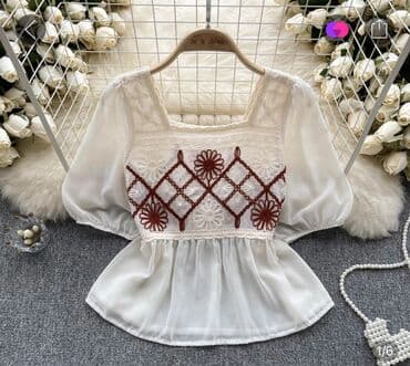 тёплая кофт кардиган: Кофта, Лето, Корея, M — 2