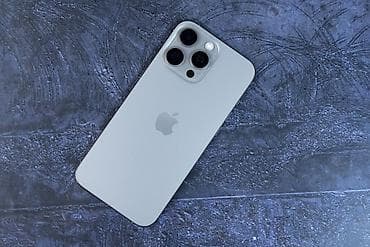 Apple iPhone (16 pro max), цвет серебристый/белый. Корпус со строгими