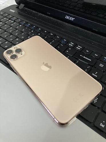 aйфон 12: IPhone 11 Pro Max, Б/у, 256 ГБ, Золотой, 71 % — 4