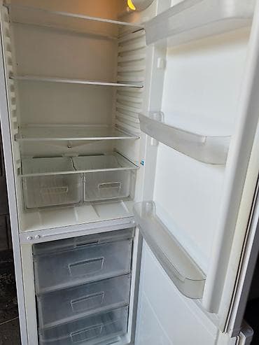 pro mozer: Холодильник Indesit, Б/у, Двухкамерный, De frost (капельный), 60 * 2 * 55 — 2