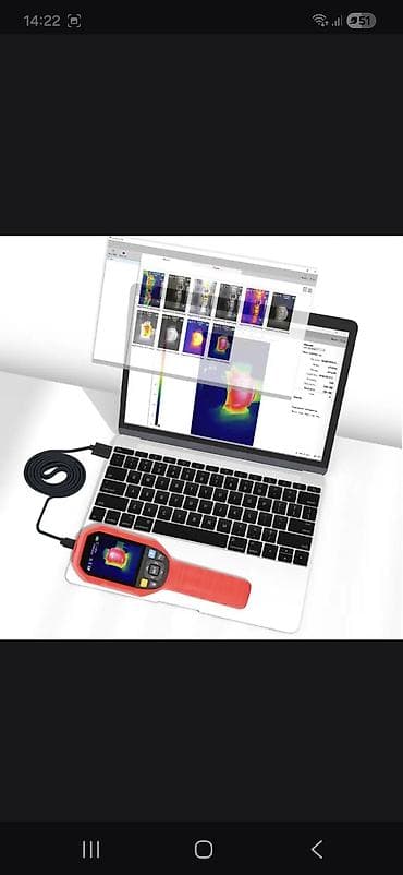 лампа для салона: Тепловизор UNI-T UTi260A - Инфракрасная камера с матрицей 256×192 - — 5