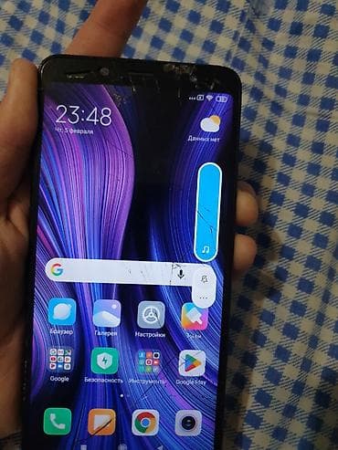 realme 7i: Redmi, Redmi Note 5, Б/у, 64 ГБ, цвет - Черный, 1 SIM — 8