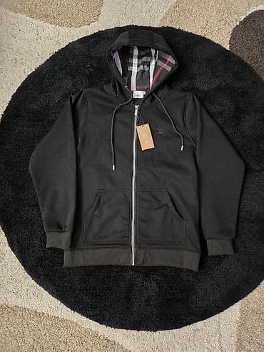 Толстовки: Мужская толстовка, L, Burberry, Новый, цвет - Черный — 1