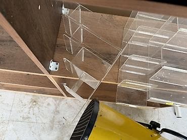 пластиковая полка: Полка для магазина, Пластик — 3