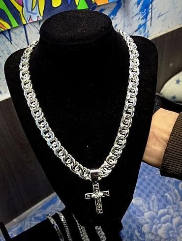 Личные вещи: Серебряные Цепи и Браслеты Изделия 925-960° пробы — 7