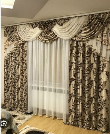 Техниканы оңдоо: Стирка, химчистка и глажка шторы и тюля 🫧 Мы бережно очищяем шторы и — 4