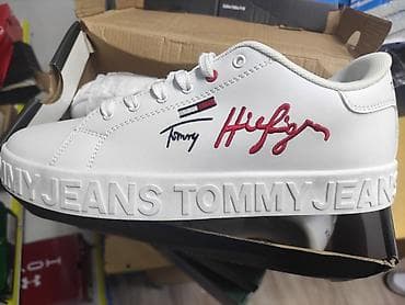 кроссы найк: Мужские кроссовки, 40, 41, 42, Tommy Hilfiger, Новый, цвет - Белый, Самовывоз, Платная доставка — 1