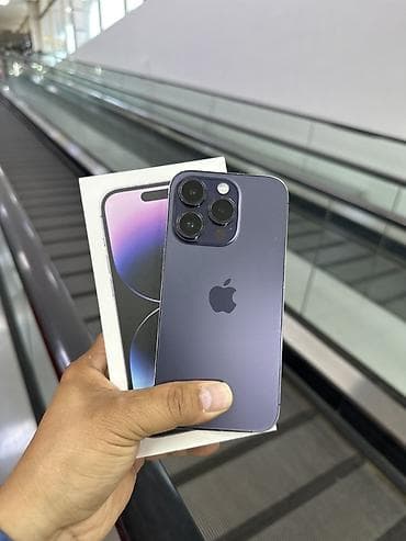 ipod touch 7: IPhone 14 Pro, Deep Purple, Коробка, 76 % — 3