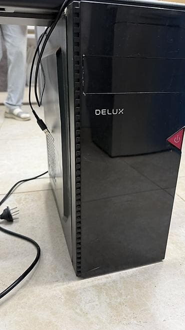 Стол компьютерлери жана комлектөөчүлөр: Системный блок Delux (Mid Tower) + проводная клавиатура Описание: - — 2