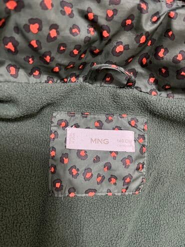 mango: Куртка теплая mango, размер 140 см ( примерно 7-9 лет ) в хорошем — 3
