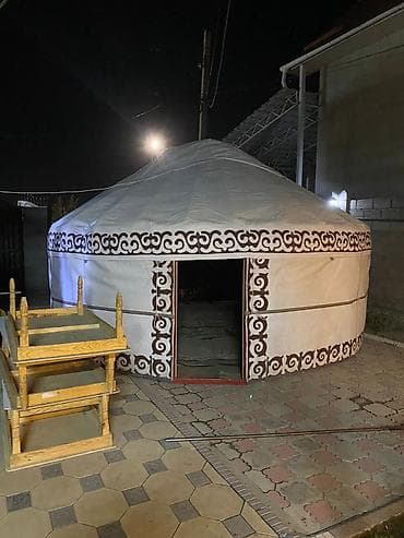 Аренда юрты, Каркас Металлический, 75 баш, Самовар, Стол, Стулья — 4