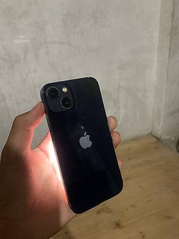 Техника и электроника: IPhone 13, Б/у, 128 ГБ, Синий, Зарядное устройство, 66 % — 1