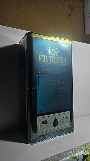 Зелень и микрозелень: Оливковое масло Fioreli Premium Extra Virgin, 5 л - 100% натуральное — 3
