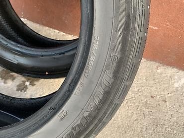 385 55: Пара автомобильных шин Bridgestone Dueler - Размер: 215/55 R17 - — 2